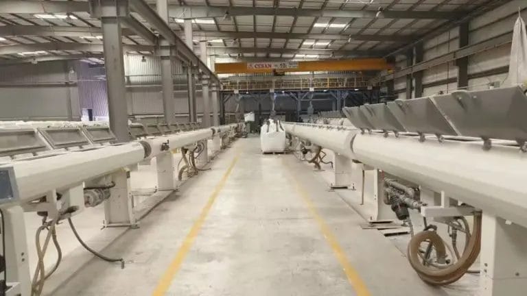 PVOC pipes extrusion line with precision temperature control for industrial-grade pipe production