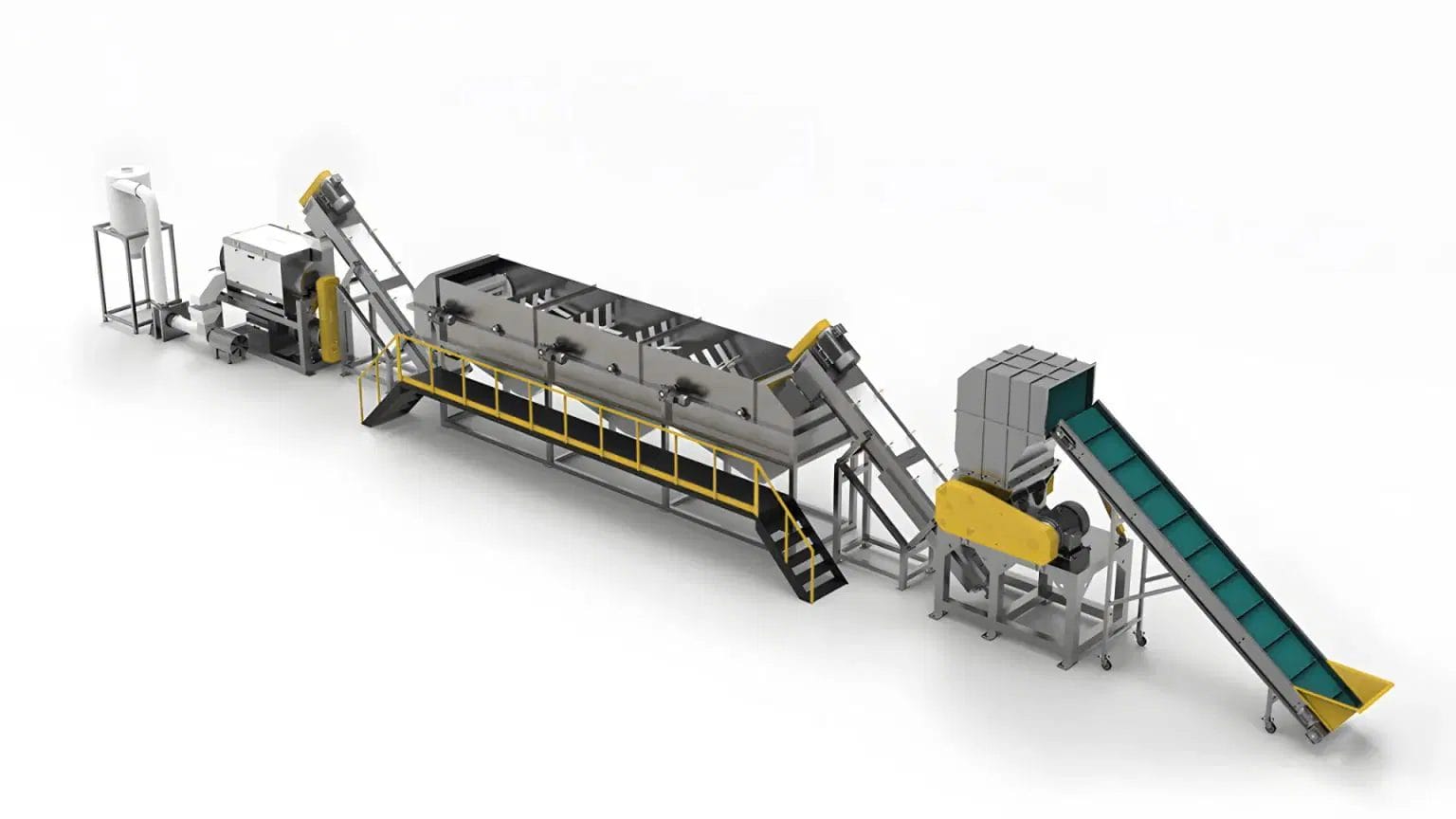 plastic film recycling line
