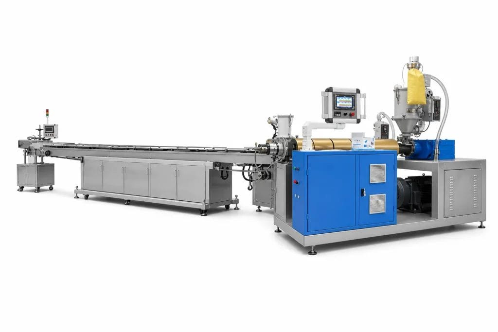 SUHUI plastic straw making machine overview for PP PE PLA drinking straw production